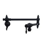 Nobel-faucet-apolo-pot-filler-two-lever-wall-mounted-black