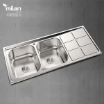 میلان سینک 1018 توکار راست B