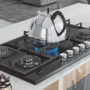 اجاق گاز صفحه ای شیشه ای