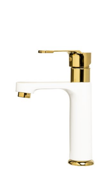 ناتولی سفید طلا روشویی