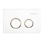 کلید-فلاش-تانک-ایران-گرد-سفید-رینگ-طلایی-کد-13