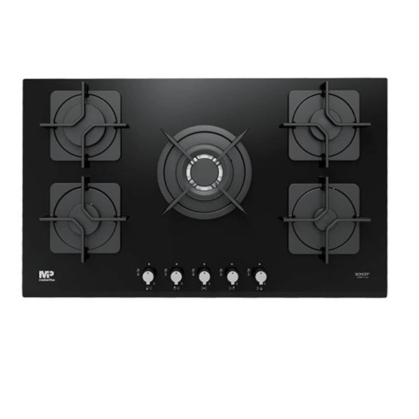 مستر پلاس گاز پنج شعله شیشه ای G235B