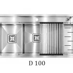 سینک دو لگن دریتون d100