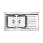 میکس پلاس سینک 9072PC روکار چپ