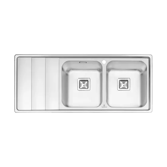 سینک 1221 پرنیان استیل سینک پرنیان استیل PS 1221 راست - تصویر 1